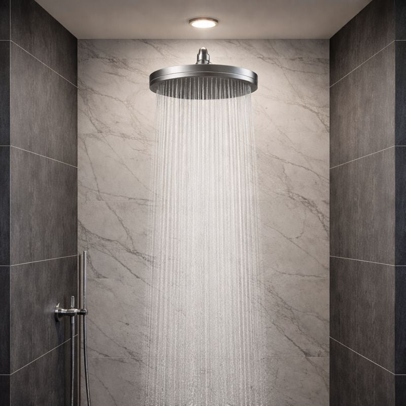 Tête de douche pluie ronde