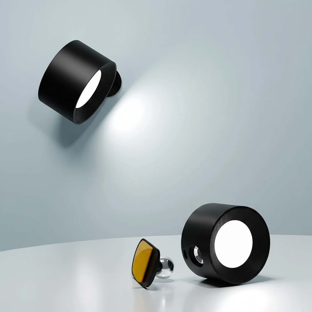 Applique LED sans fil orientable | Aguavena