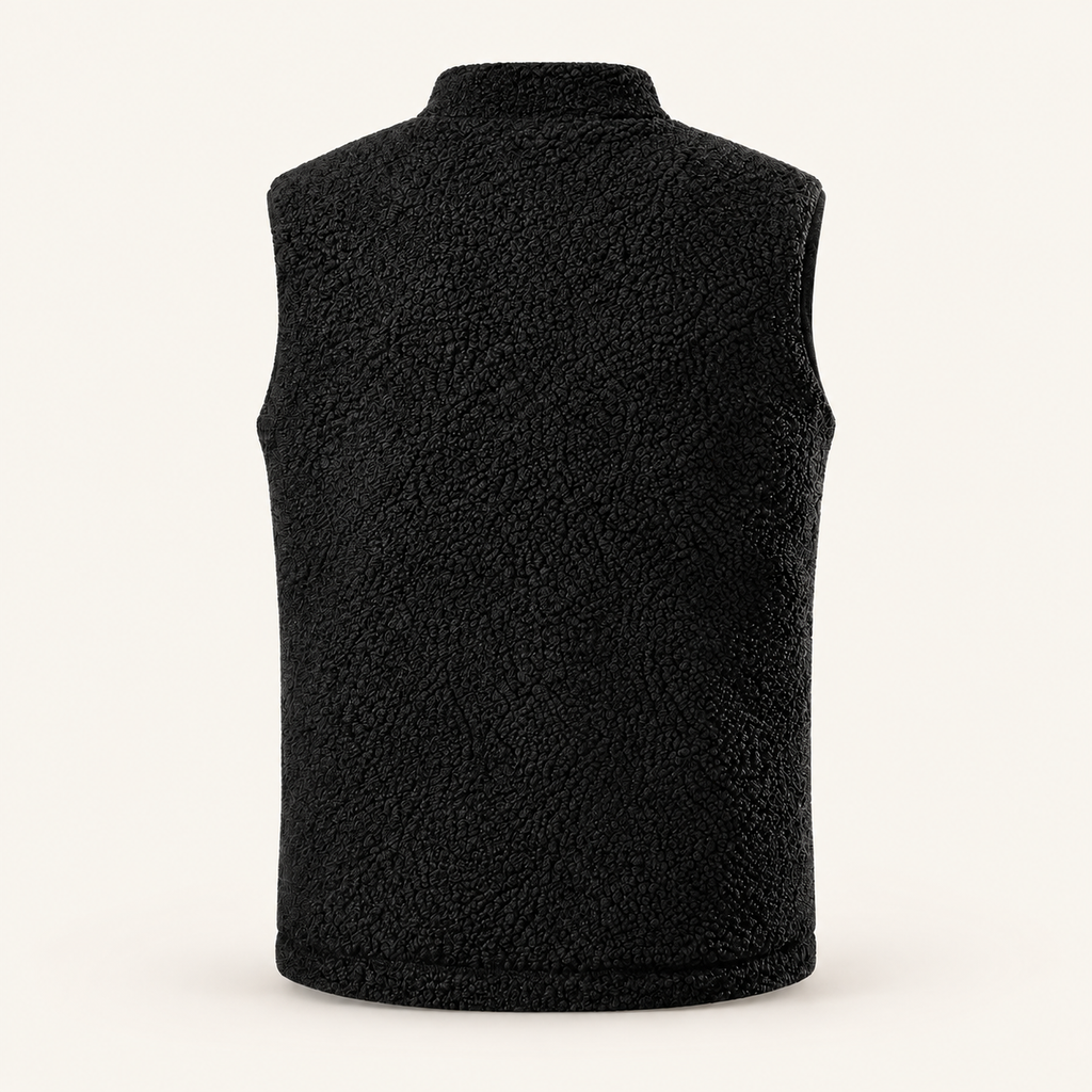 Gilet Chauffant Polaire Homme – Sans Manches, 3 Niveaux de Chaleur, USB | Aguavena