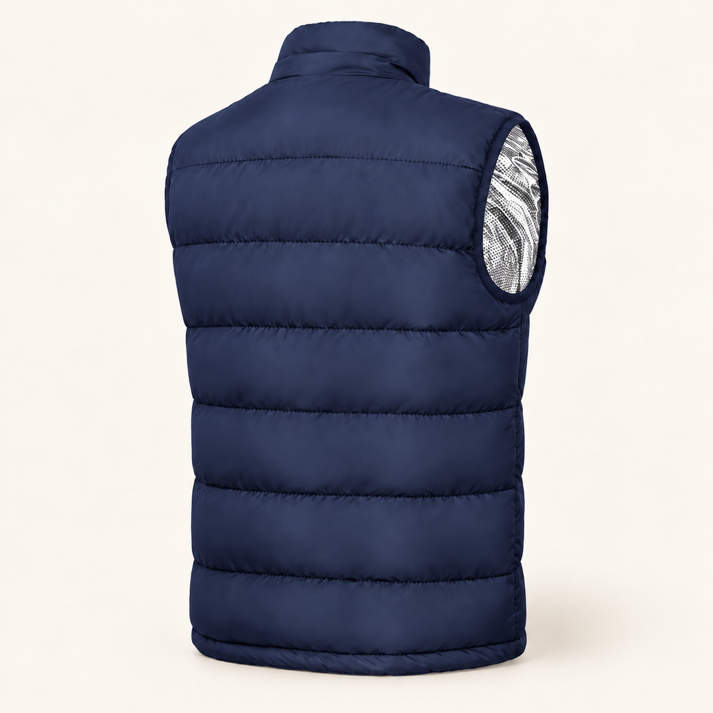 Gilet Chauffant Matelassé Homme et Femme – 9 Zones, 3 Niveaux de Chaleur, USB | Aguavena