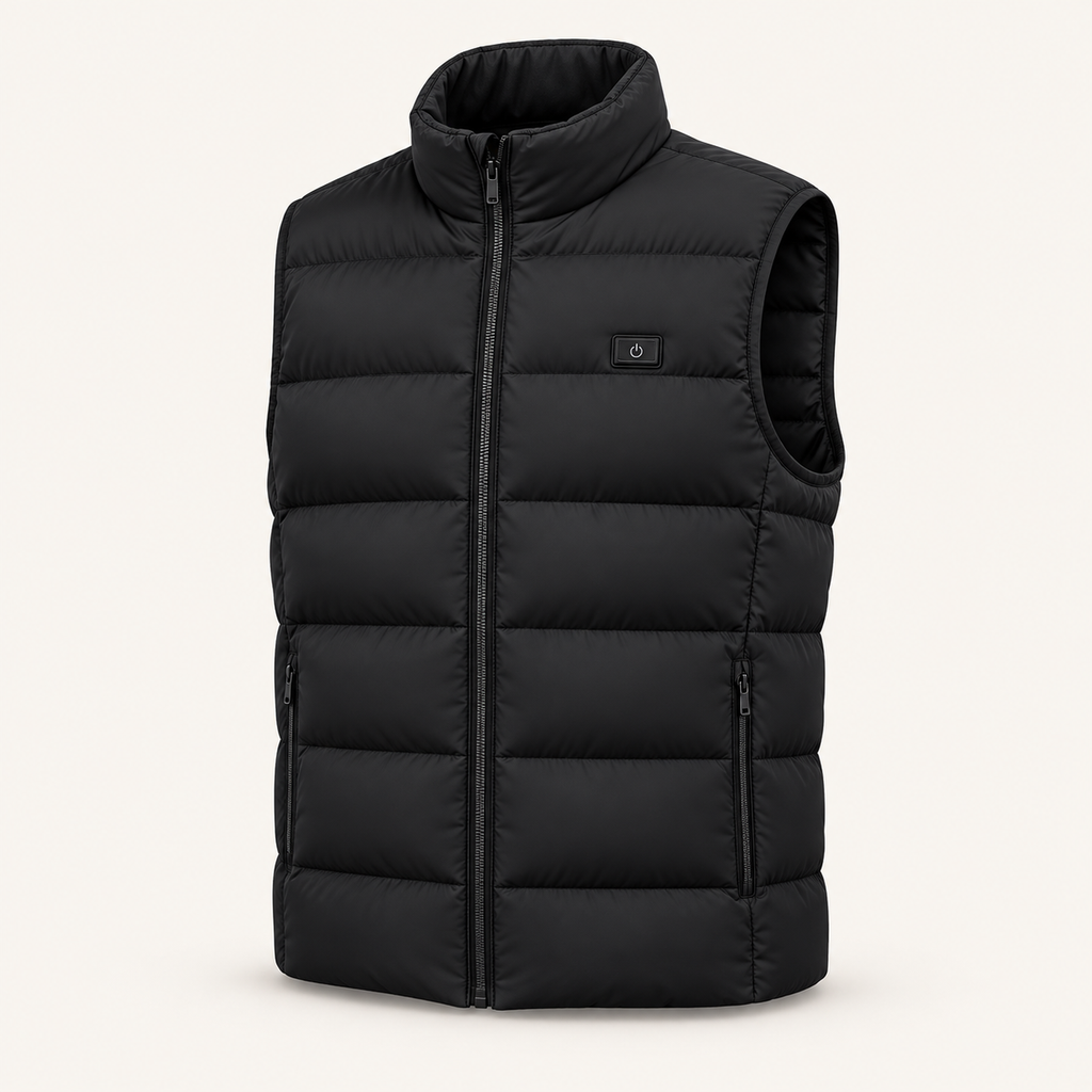 Gilet Chauffant Électrique Homme et Femme – Veste Sans Manches USB, 3 Niveaux de Chaleur | Aguavena