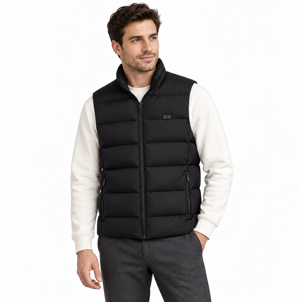 Gilet Chauffant Électrique Homme et Femme – Veste Sans Manches USB, 3 Niveaux de Chaleur | Aguavena