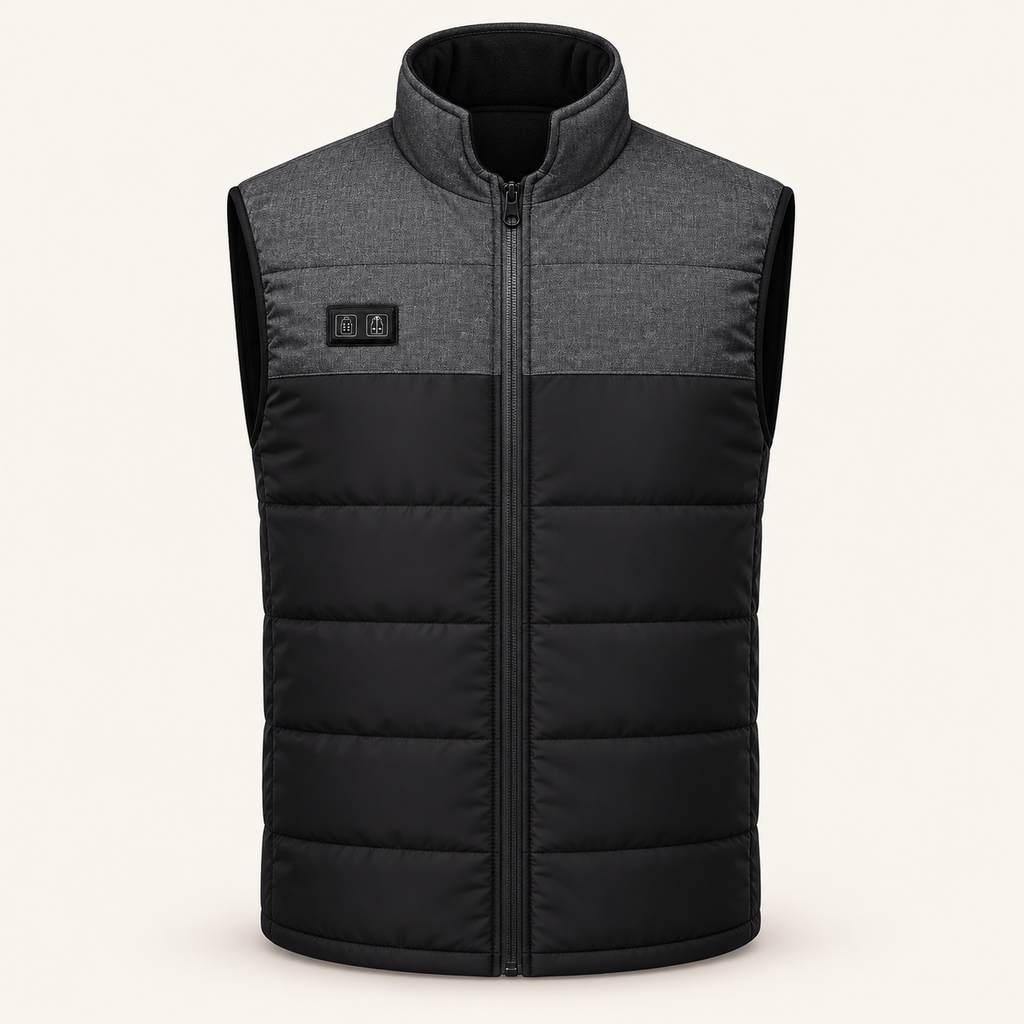 Gilet Chauffant Électrique Homme et Femme – 15 ou 21 Zones, Veste Sans Manches USB | Aguavena