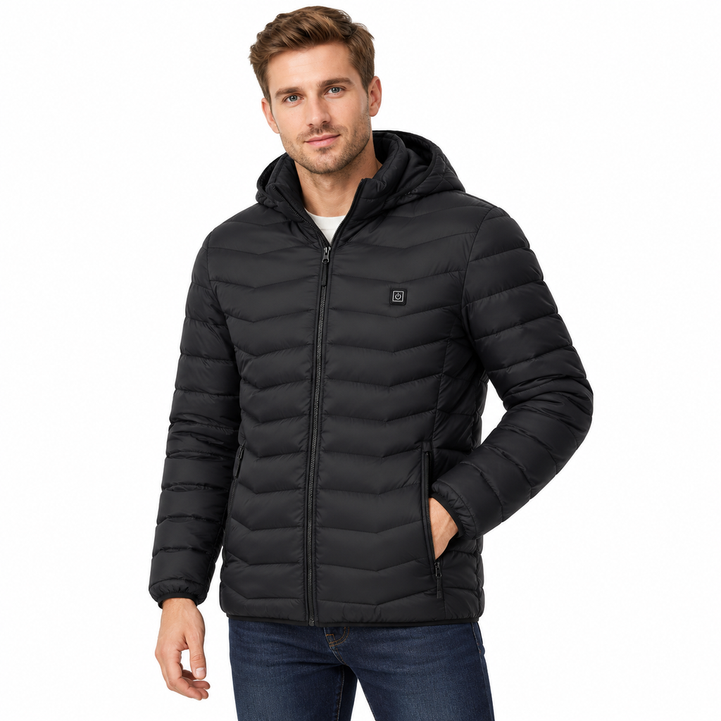Veste Chauffante Homme et Femme USB – Doudoune d’Hiver à 9 ou 21 Zones | Aguavena