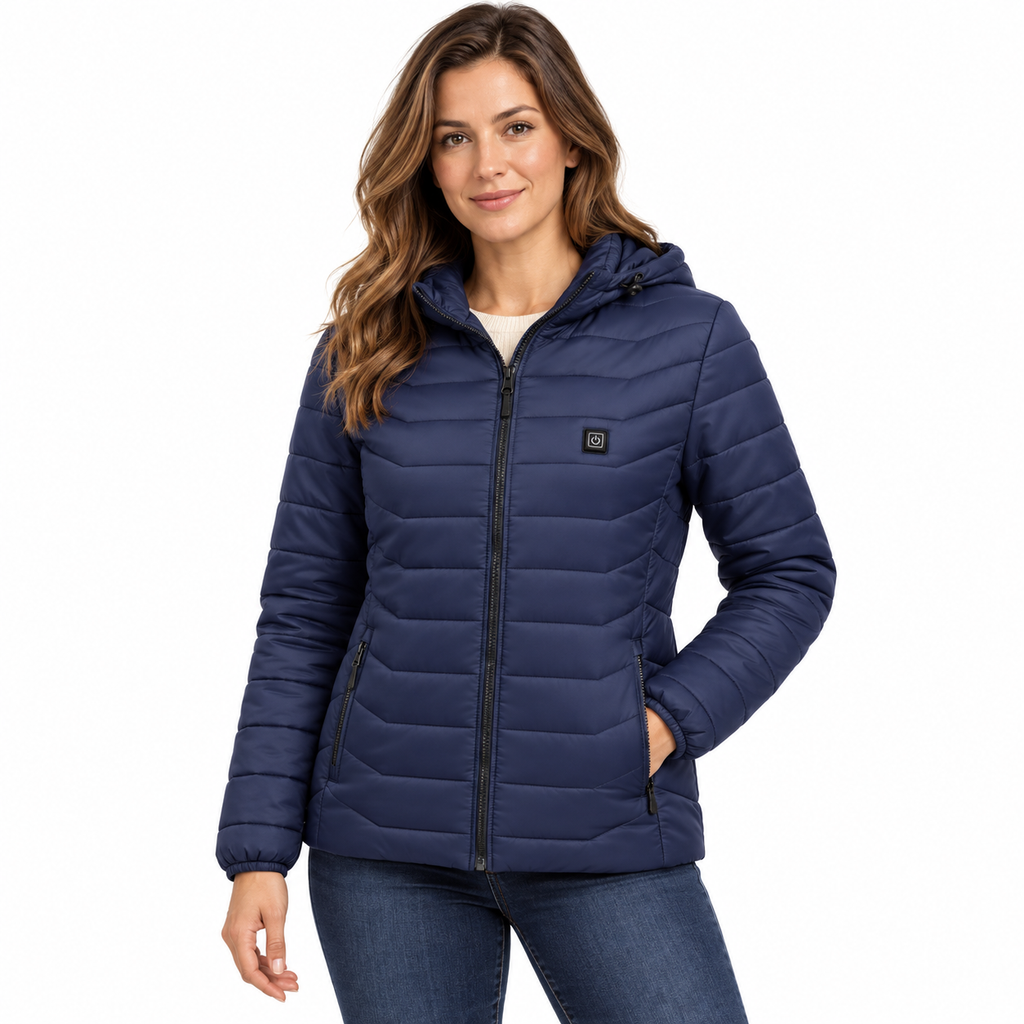 Veste Chauffante Électrique Unisexe USB – Chauffage Multizone Jusqu’à 26 Zones pour l’Hiver | Aguavena