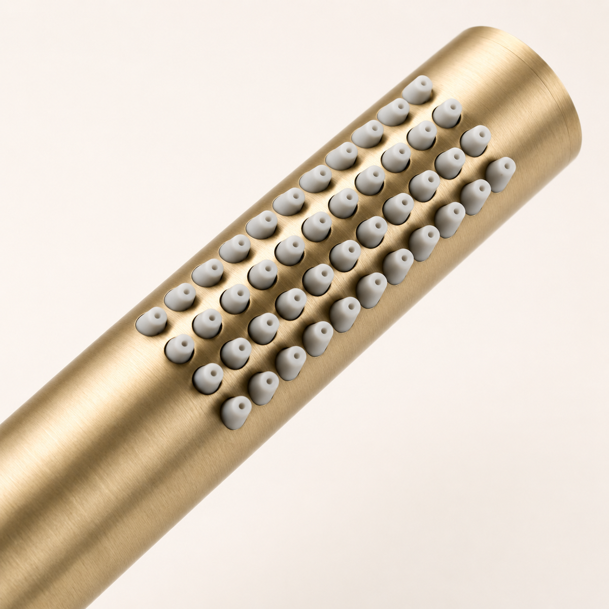 Colonne de Douche Thermostatique Encastrée Or Brossé – Système Douche Design avec Pommeau Pluie et Douchette