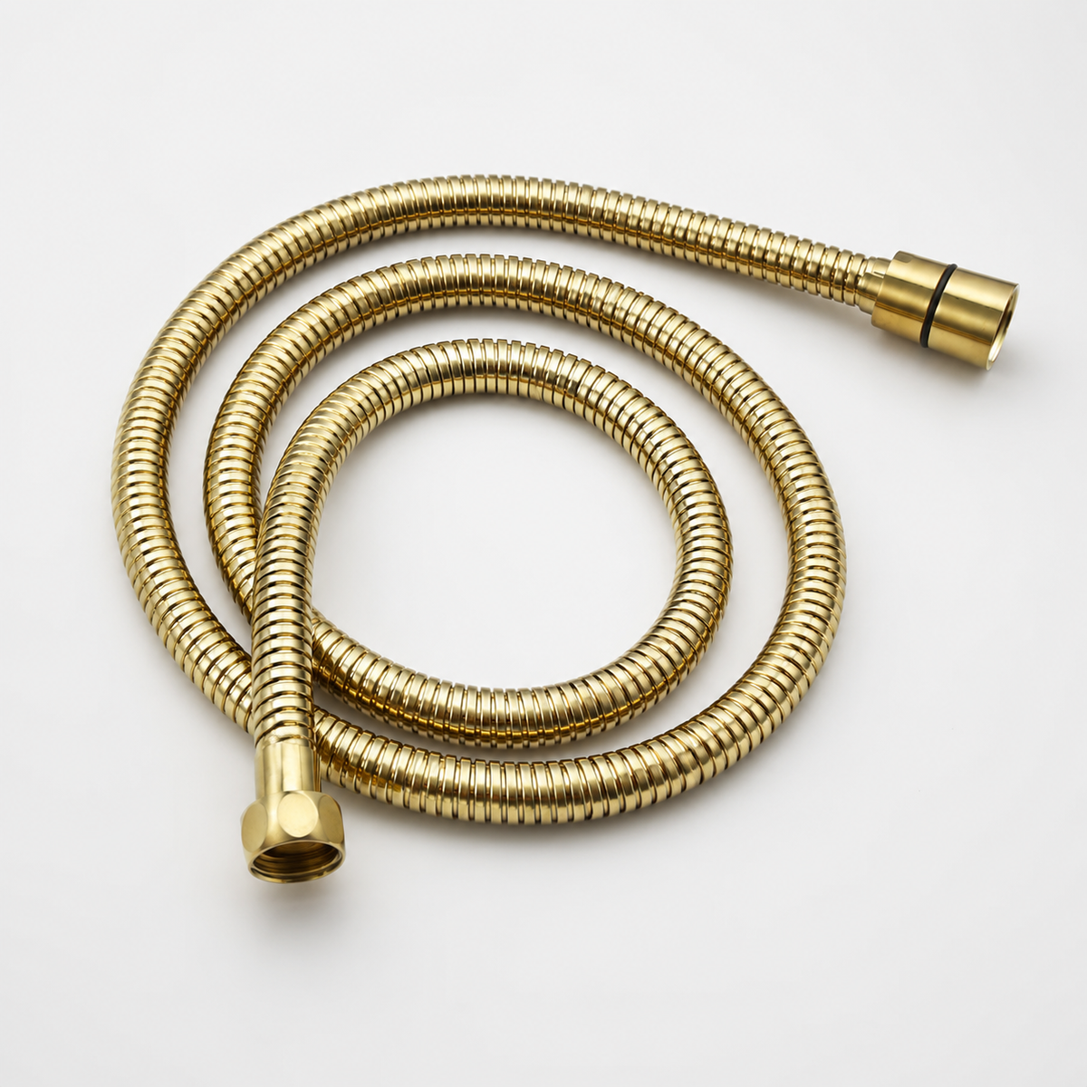 Colonne de Douche Thermostatique Encastrée Or Brossé – Système Douche Design avec Pommeau Pluie et Douchette