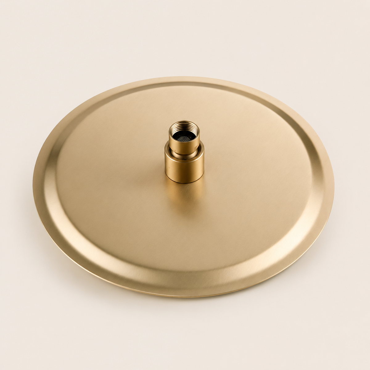 Colonne de Douche Encastrée Or Brossé – Système Douche Design avec Pommeau Pluie et Douchette