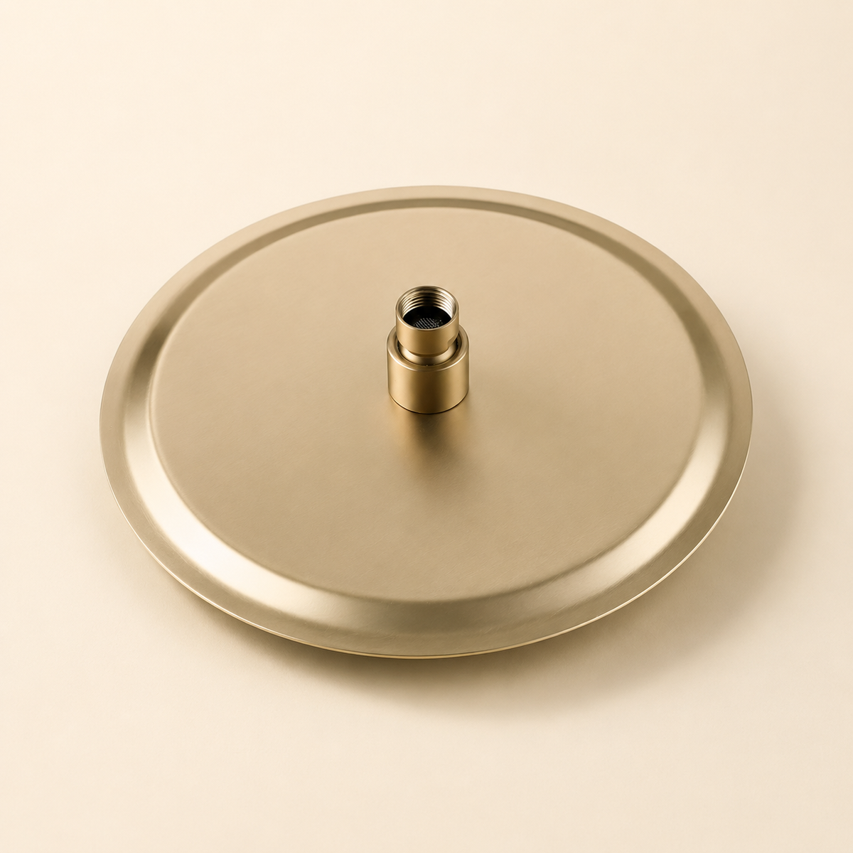 Colonne de Douche Encastrée Or Brossé – Système de Douche Premium avec Pommeau Effet Pluie et Douchette