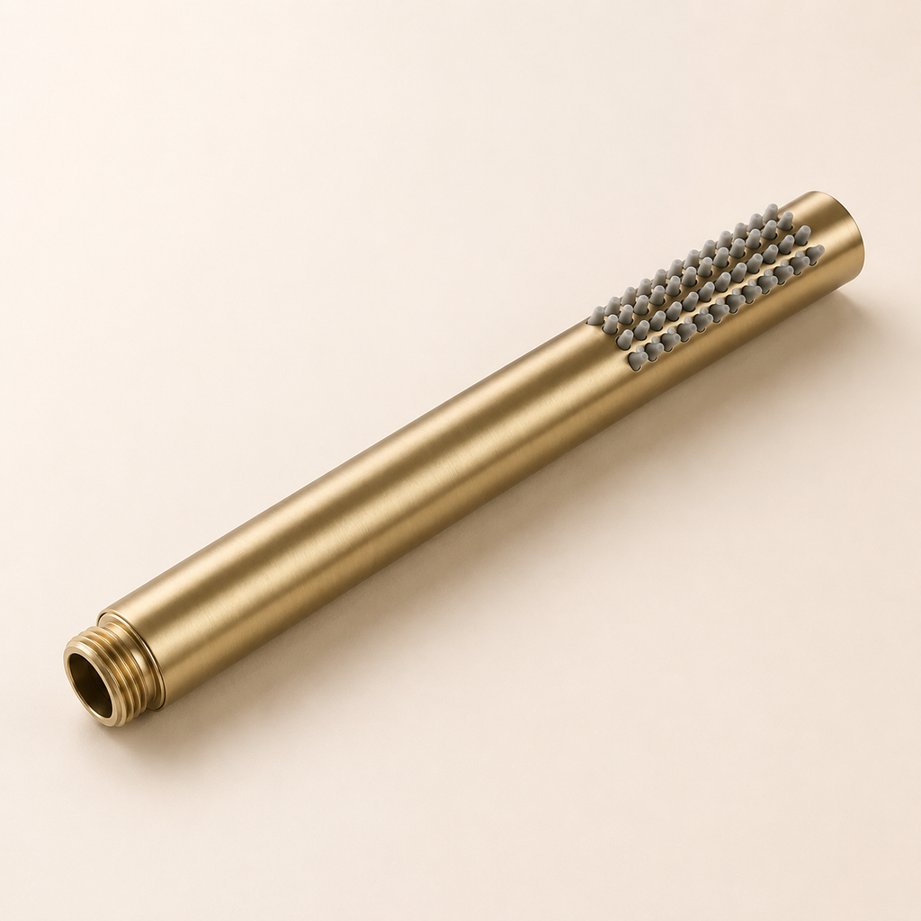 Colonne de Douche Encastrée Or Brossé – Kit Douche Luxe avec Ciel de Pluie et Douchette Design