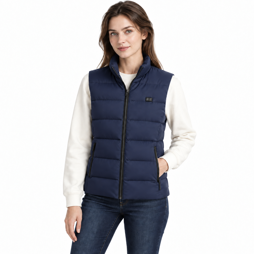 Gilet Chauffant Électrique Homme et Femme – Veste Sans Manches USB, 3 Niveaux de Chaleur | Aguavena