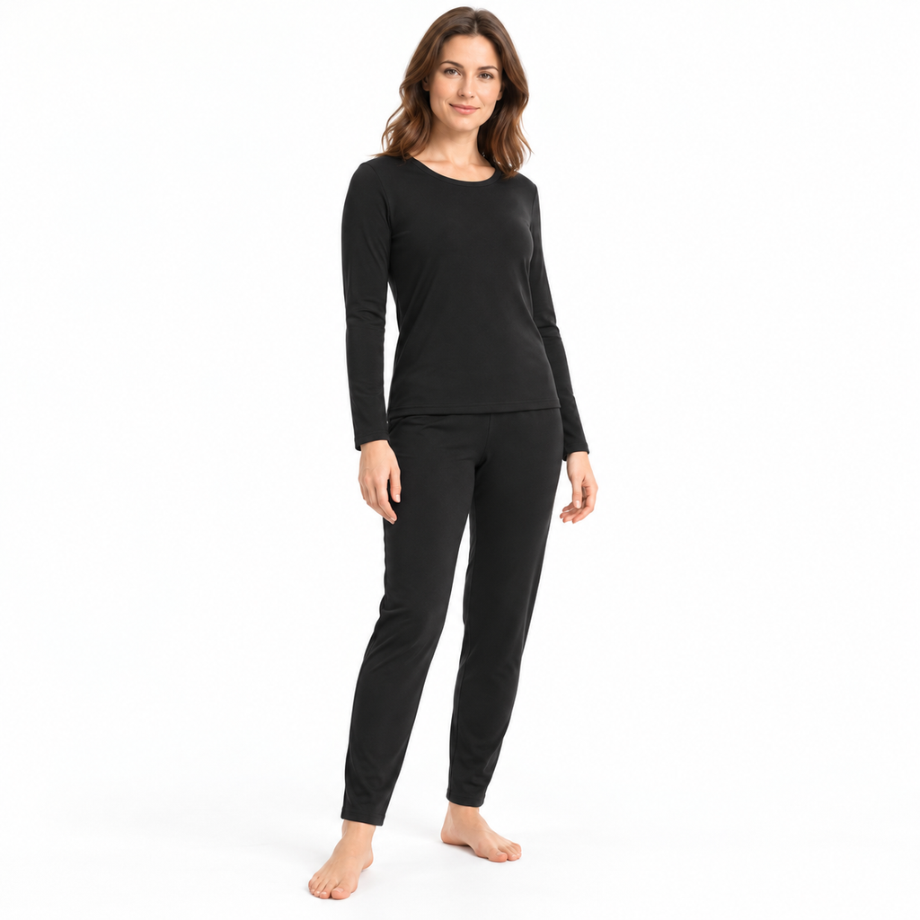 Sous-Vêtements Chauffants Homme et Femme USB – Haut et Pantalon Thermiques pour l’Hiver | Aguavena