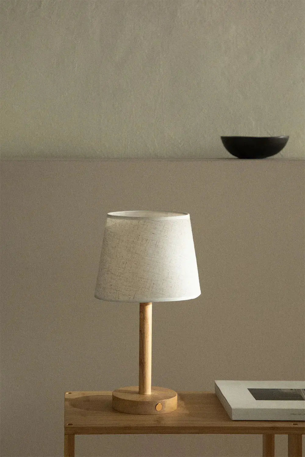 Lampe de nuit LED en bois rechargeable | Aguavena