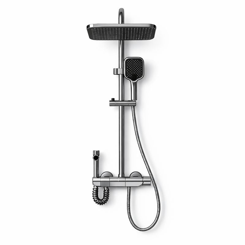 Colonne de douche thermostatique écran LED