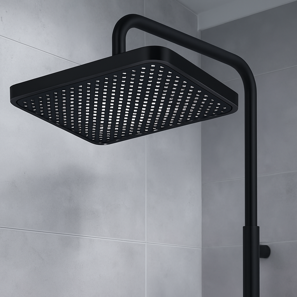 Tête de douche rectangulaire Air Boost 31x21cm – 360°