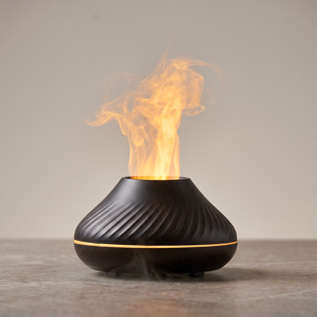 Diffuseur d’arômes effet flamme — 130 ml | Aguavena