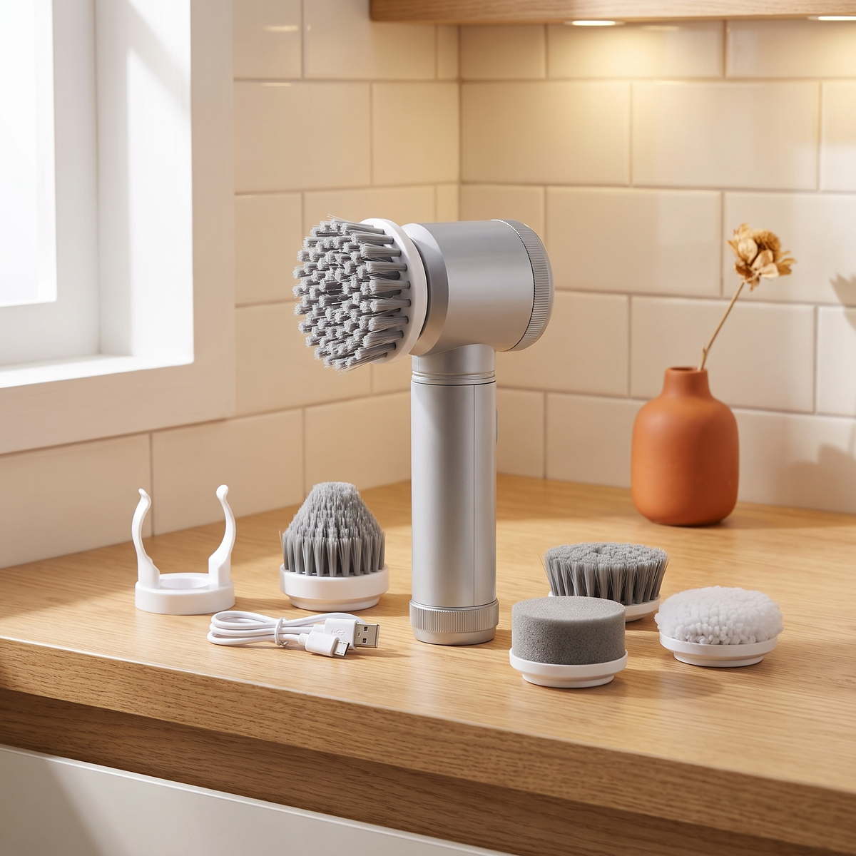 Brosse électrique rotative de nettoyage | Aguavena