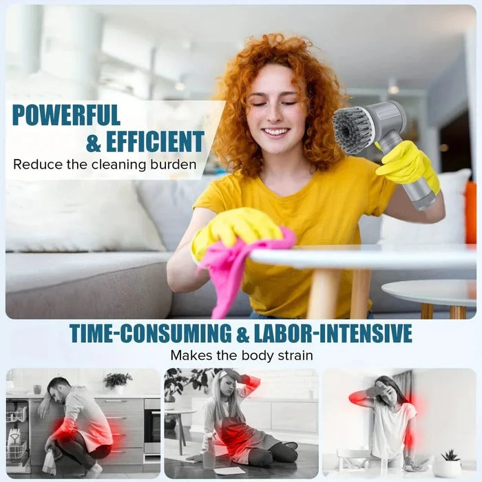 Brosse électrique rotative de nettoyage | Aguavena