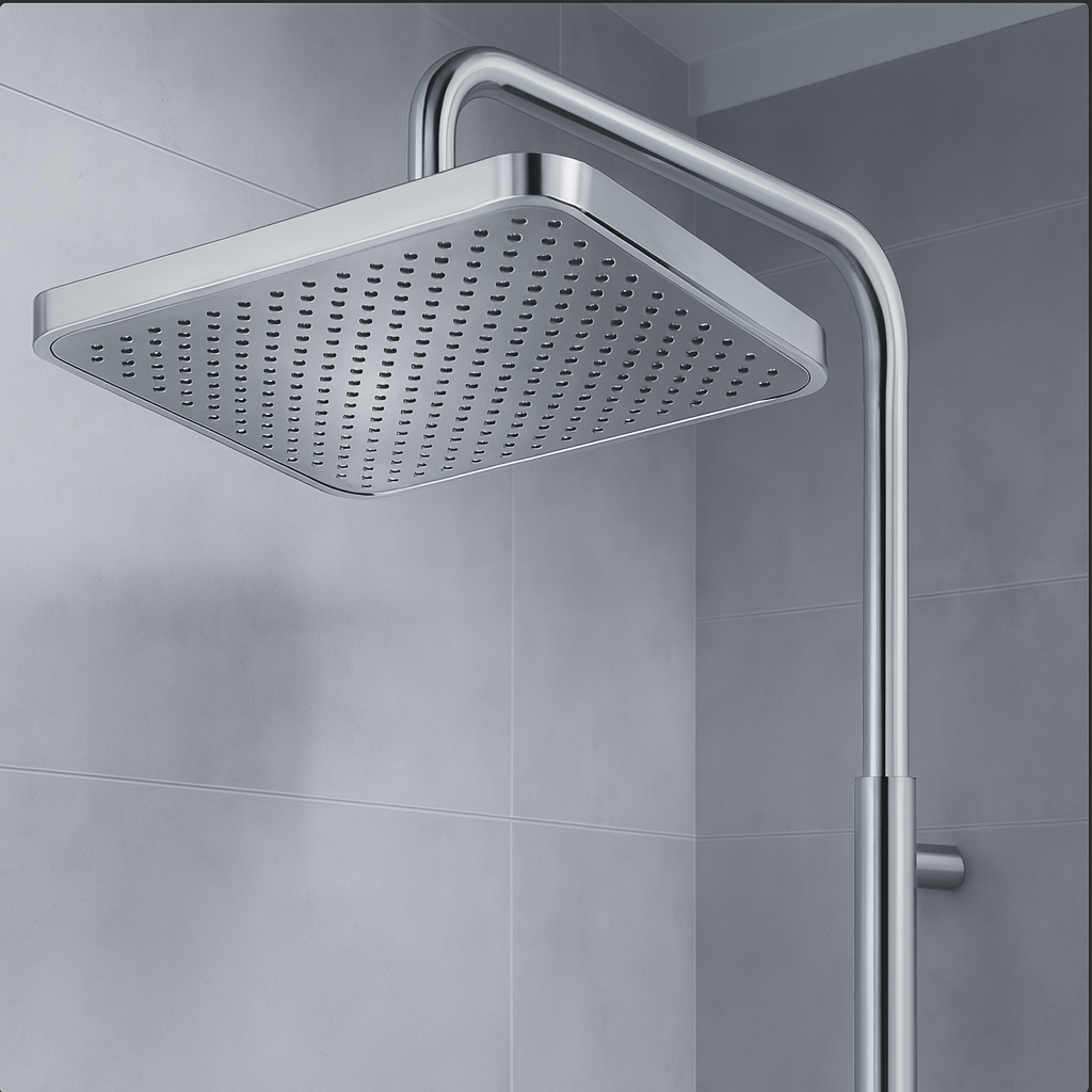Tête de douche rectangulaire Air Boost 31x21cm – 360°