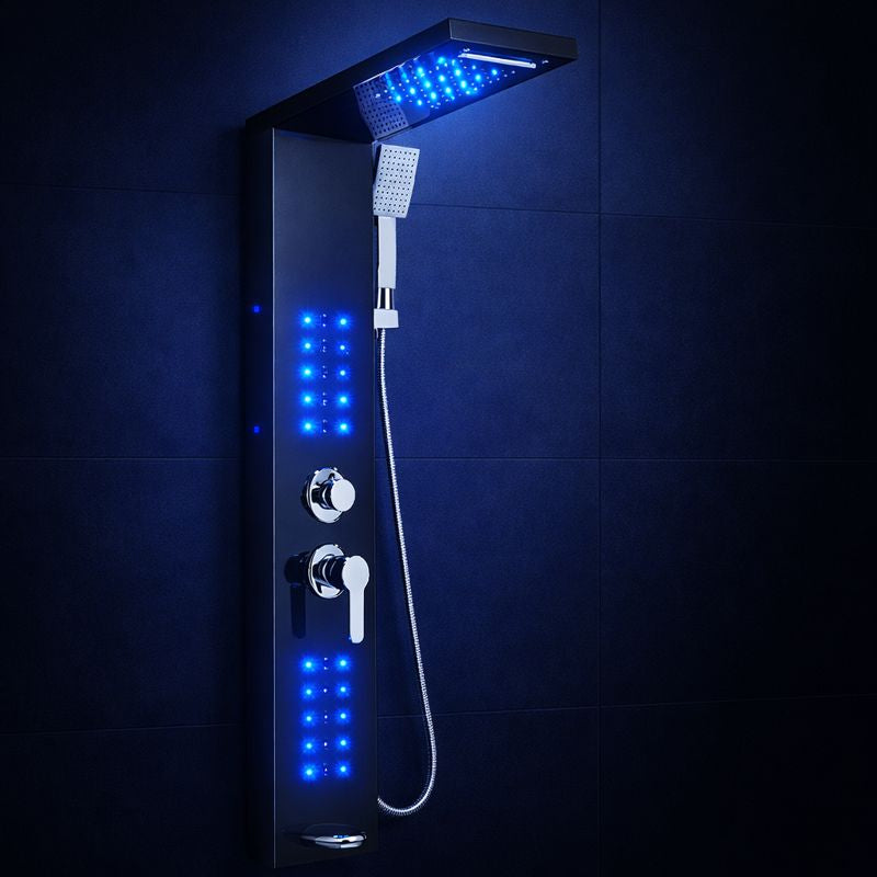 Colonne de douche hydromassante LED