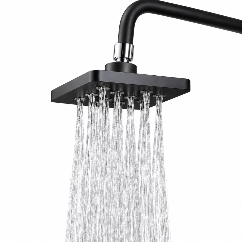 Pommeau de douche haute pression Nox – Jet fin & dense