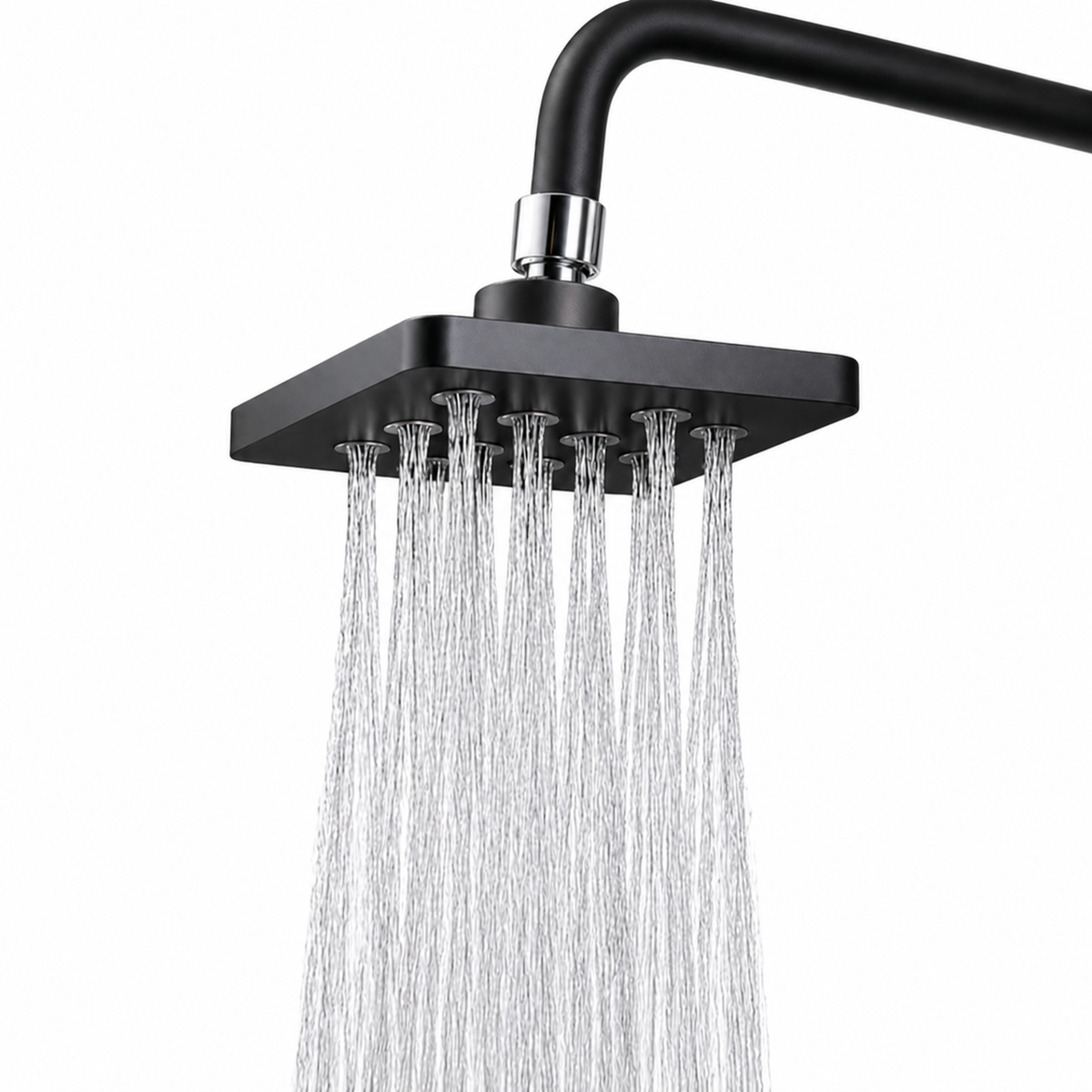 Pommeau de douche haute pression Nox – Jet fin & dense