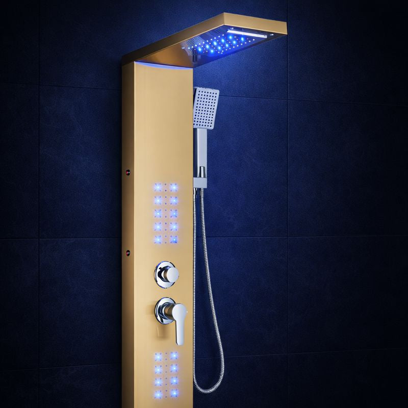 Colonne de douche hydromassante LED