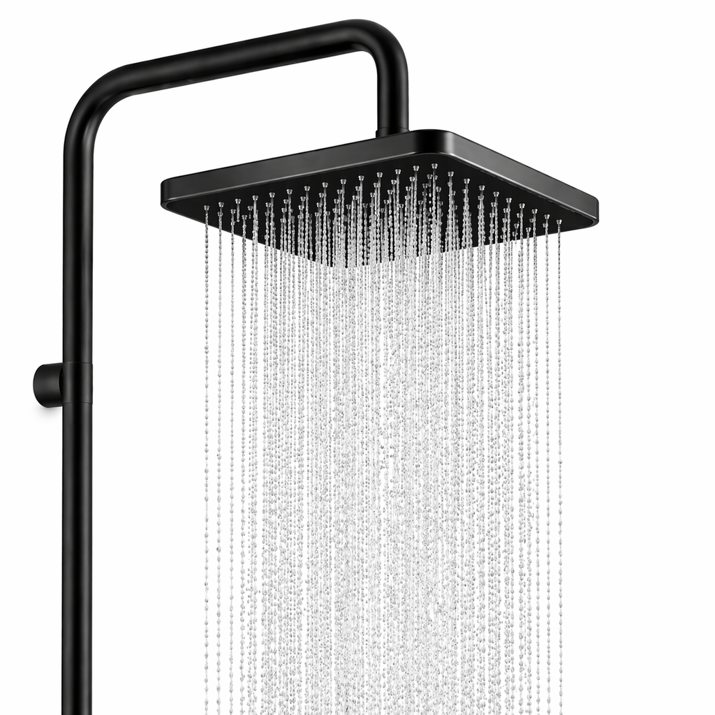 Tête de douche carrée Alba 30x21cm – Jets multiples 360°