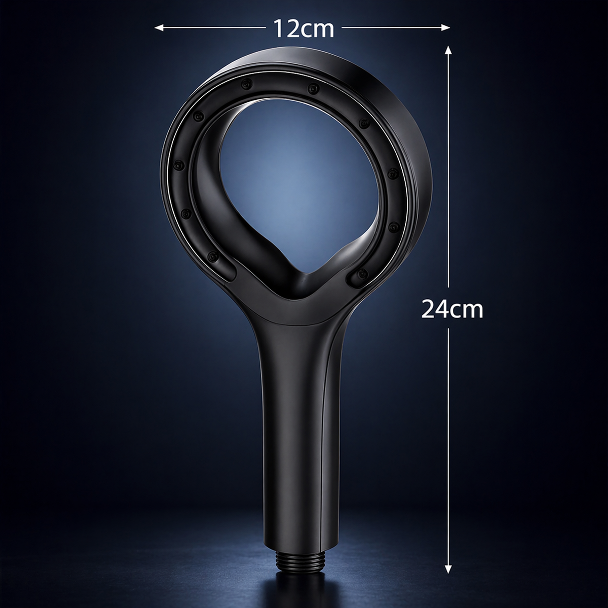 Pommeau de douche annulaire Atlas – Jet puissant